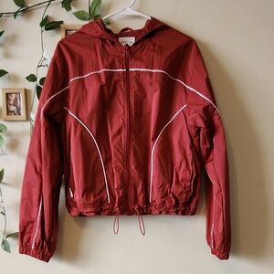 NWOT - Aerie Red Day Off Track Jacket - M